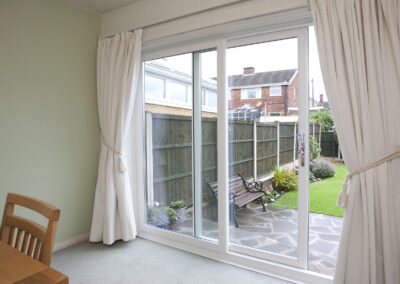 PVCu patio door